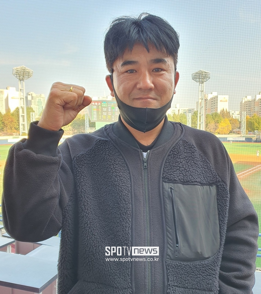 ▲ 광주일고 조윤채 감독 ⓒ 스포티비뉴스 DB