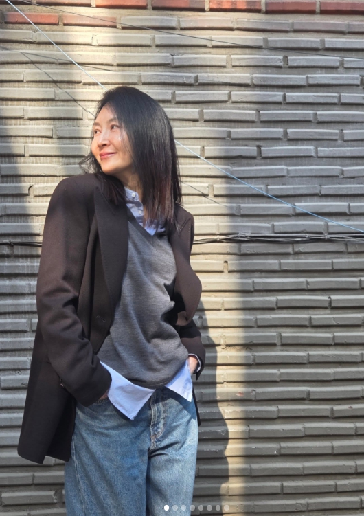 채시라, 57세인데 소녀미 뿜뿜...빛나는 머릿결에 8등신 몸매 '충격'