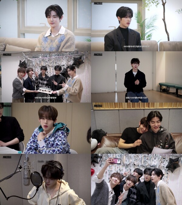 ▲ 앤더블이 첫 앨범 발표를 준비하는 과정을 담은 프롤로그 영상을 공개했다. 제공|YH엔터테인먼트