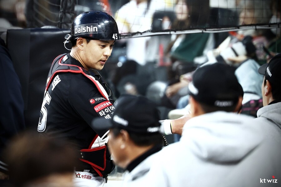 ▲ 한승택 ⓒKT 위즈