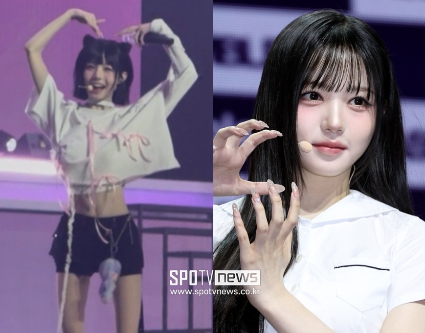 ▲ 트리플에스 채원이 자신의 건강 상태를 직접 해명했다. 출처|온라인 커뮤니티,  ⓒ곽혜미 기자 