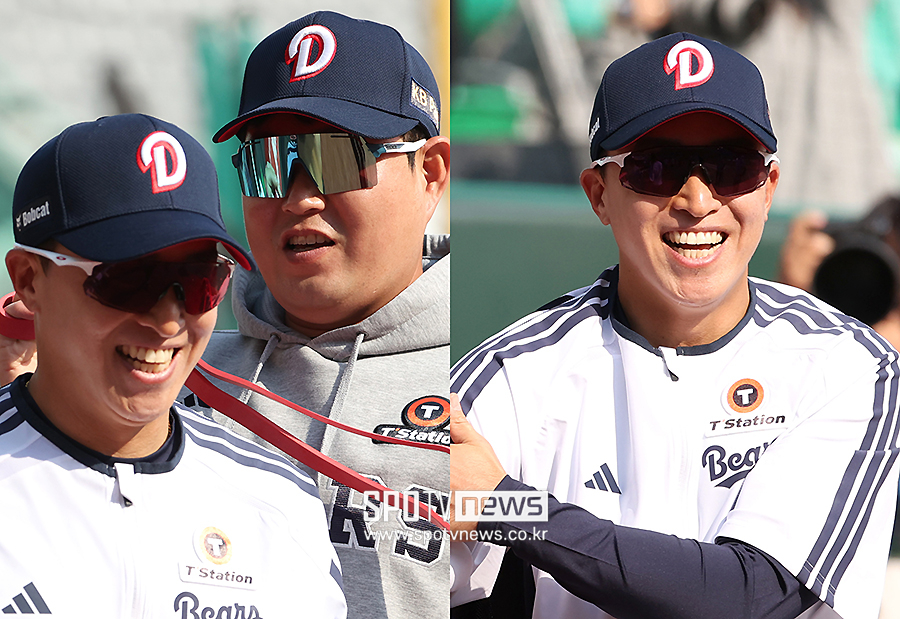 ▲ 양의지, 손아섭 ⓒ곽혜미 기자