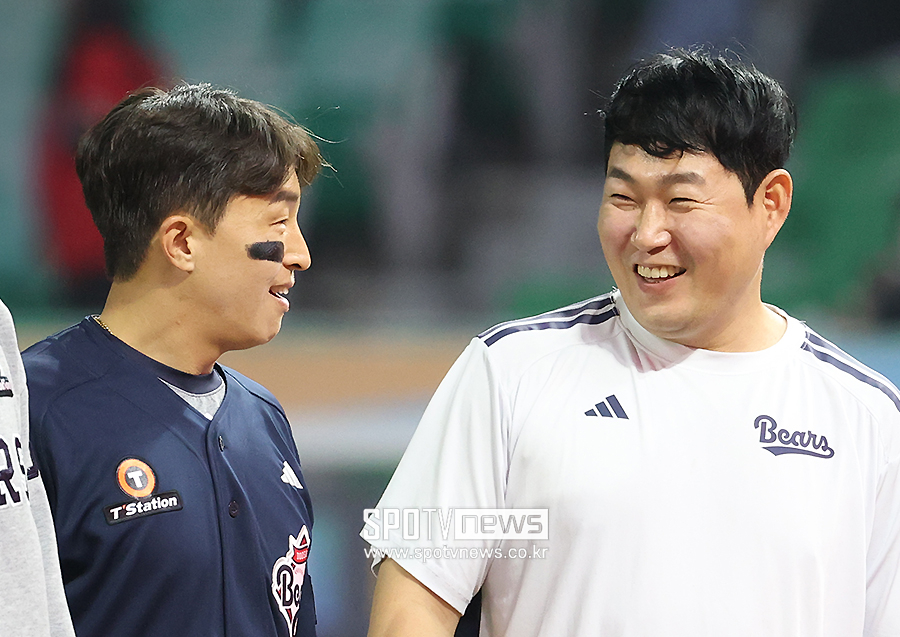 ▲ 손아섭 양의지 ⓒ곽혜미 기자