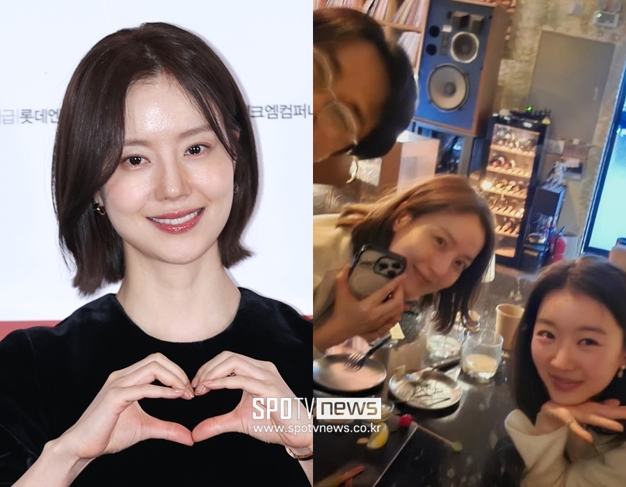 ▲ 문채원. ⓒ곽혜미 기자, 장희진 인스타그램