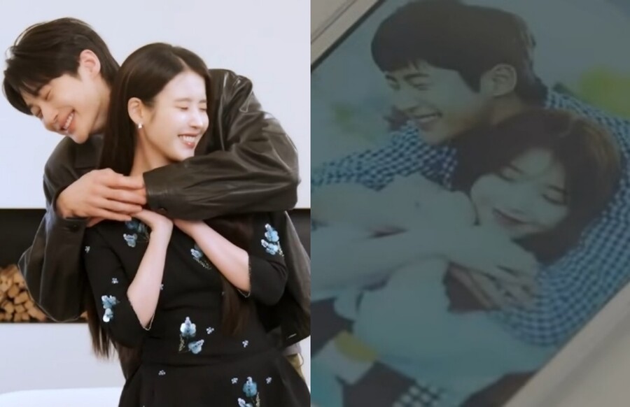 '대군부인' 아이유♥변우석, 10년전 전남친 커플샷 재연…'꿀이 뚝뚝'