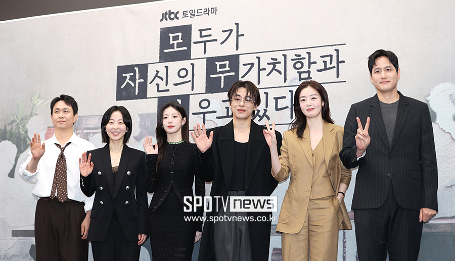 ▲ 오정세 강말금 고윤정 구교환 한선화 박해준 ⓒ곽혜미 기자