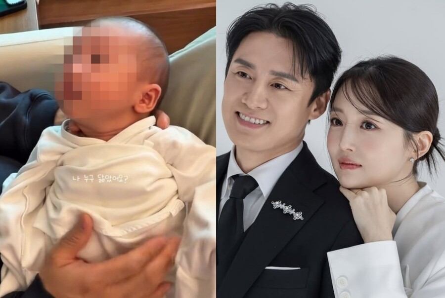 ▲ 아나운서 출신 방송인 김소영이 둘째 아들의 얼굴을 공개했다. 출처|김소영 인스타그램