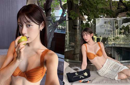 '눈 둘 곳 없네' 환승연애2 이지연, 겨우 가린 비키니 자태