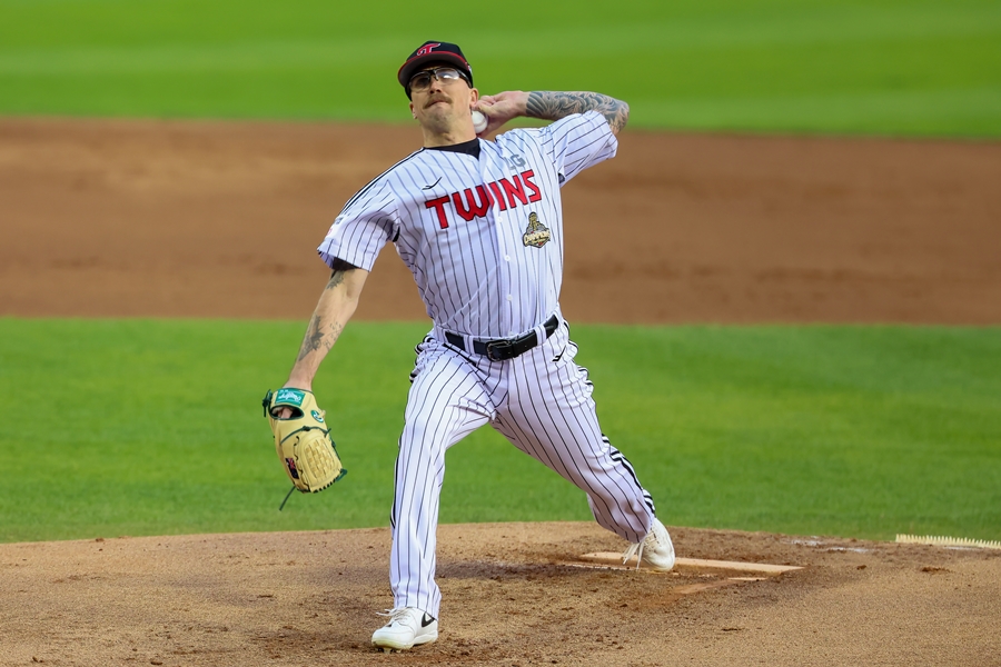 ▲ LG 트윈스 라클란 웰스. ⓒ LG 트윈스