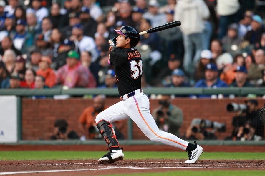 ▲ 샌프란시스코 자이언츠 이정후와 LA다저스 김혜성. ⓒ연합뉴스/AP/GETTY IMAGES NORTH AMERICA