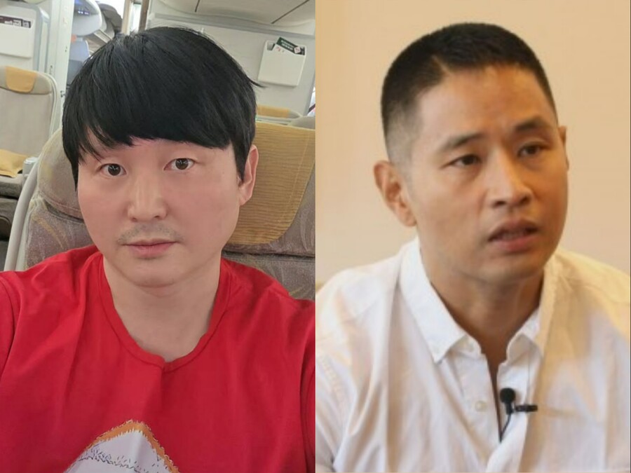 ▲ 김대범(왼쪽)과 유승준. 출처| 김대범 인스타그램, SBS