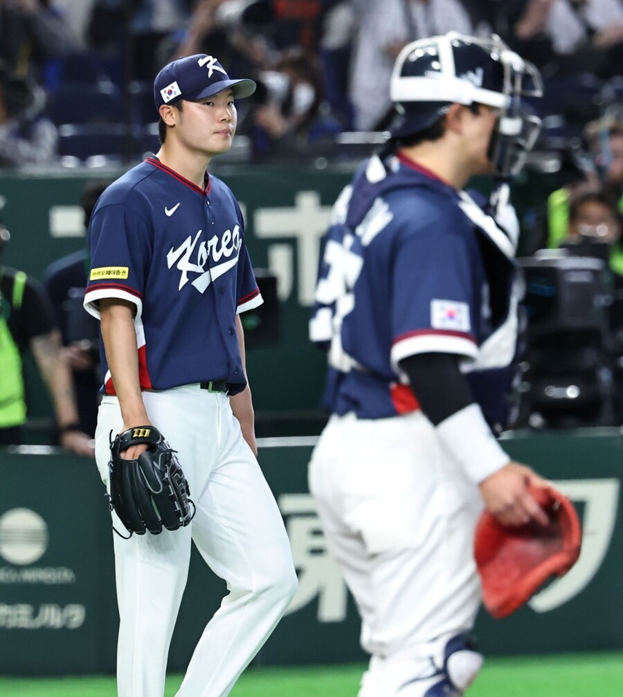 ▲ 류지현 감독이 이끄는 월드베이스볼클래식(WBC) 대표팀 김영규가 요시다 마사타카(보스턴 레드삭스)를 상대로 2타점 적시타를 허용했다. ⓒ연합뉴스