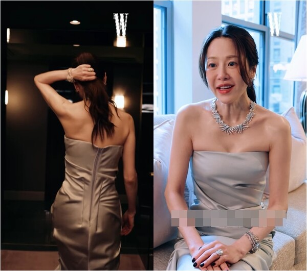 ▲ W코리아 SNS에 공개된 고현정 모습. 출처 l W코리아