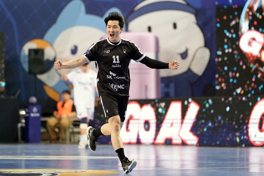▲ SK호크스 박지섭 ⓒ 한국핸드볼연맹