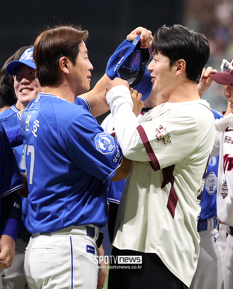 ▲ 강민호 박병호 ⓒ곽혜미 기자