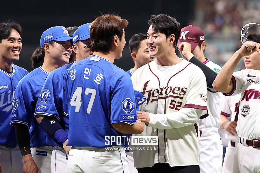 ▲ 강민호 박병호 코치 ⓒ곽혜미 기자