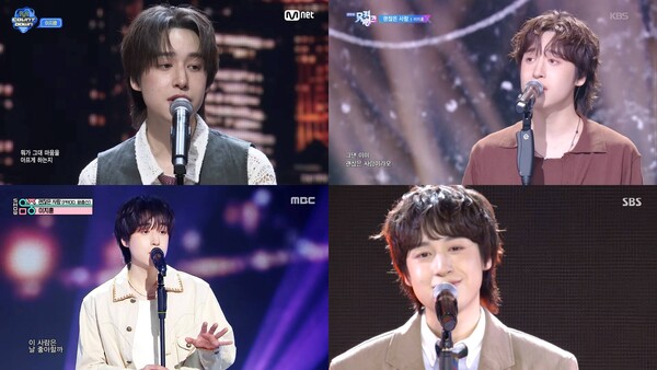 "이게 위로지" 이지훈, '괜찮은 사람'으로 음악 방송 첫주 존재감 각인