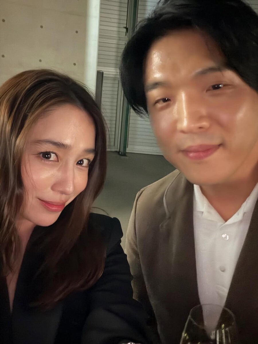 ▲ 이민정(왼쪽)과 안성재. 출처| 이민정 인스타그램