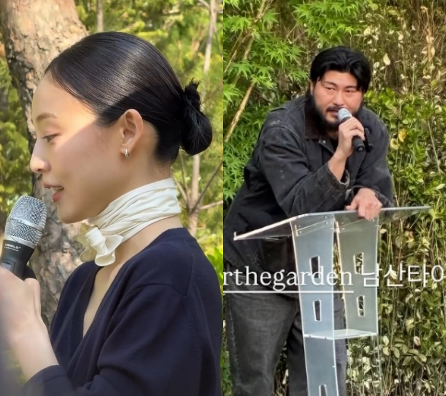 ▲ 가수 오존과 전주니의 결혼식 현장이 공개됐다. 출처|전소니 인스타그램, 오존 인스타그램
