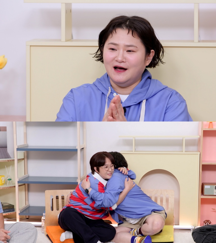 ▲ 김신영이 공황 증상이 나타났을 당시 곁을 지켜준 송은이에게 고마운 마음을 전한다. 제공|KBS2 '옥탑방의 문제아들'