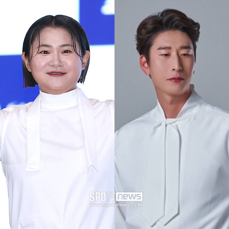 ▲ 김신영(왼쪽), 양상국. ⓒ곽혜미 기자, 아츠로이엔티