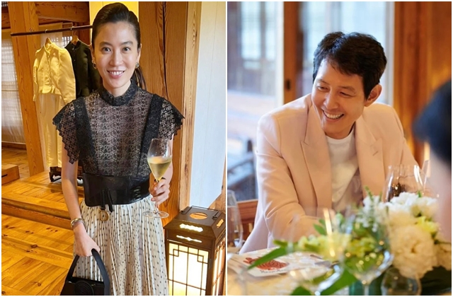 '동반 포착' 이정재♥임세령, 팬서비스도 하는 '12년 커플'[이슈S]