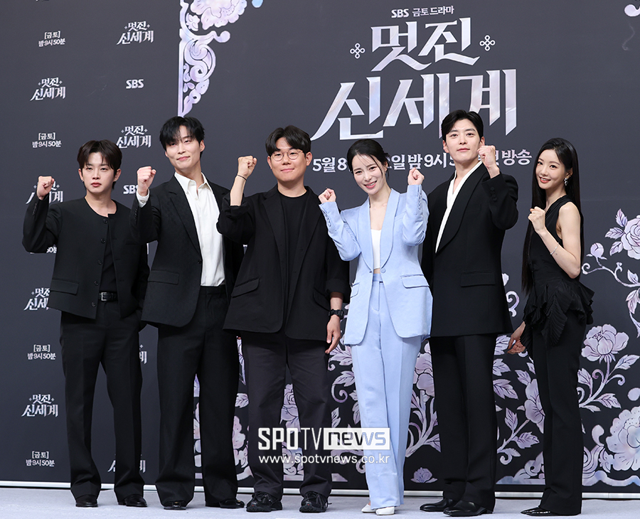 ▲ 한태섭 감독 김민석 허남준 임지연 장승조 이세희 ⓒ곽혜미 기자