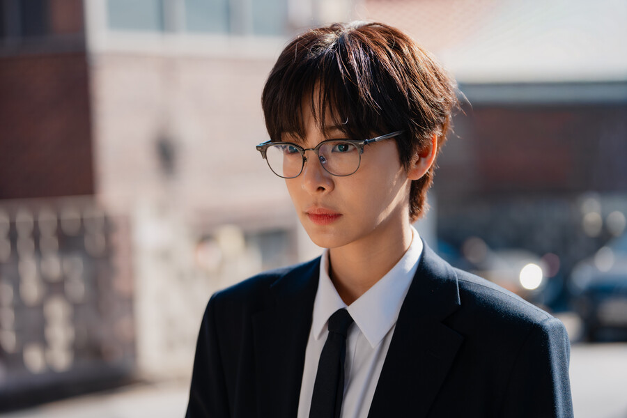 ▲ 설인아가 남장 비주얼로 여심을 흔들었다. 제공|tvN '나의 유죄인간'