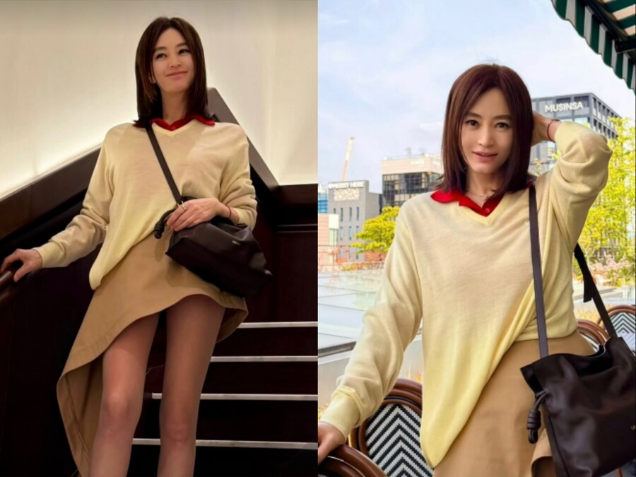 '56세' 김혜수, 파격 초미니 각선미…나이 거꾸로 먹는 미모