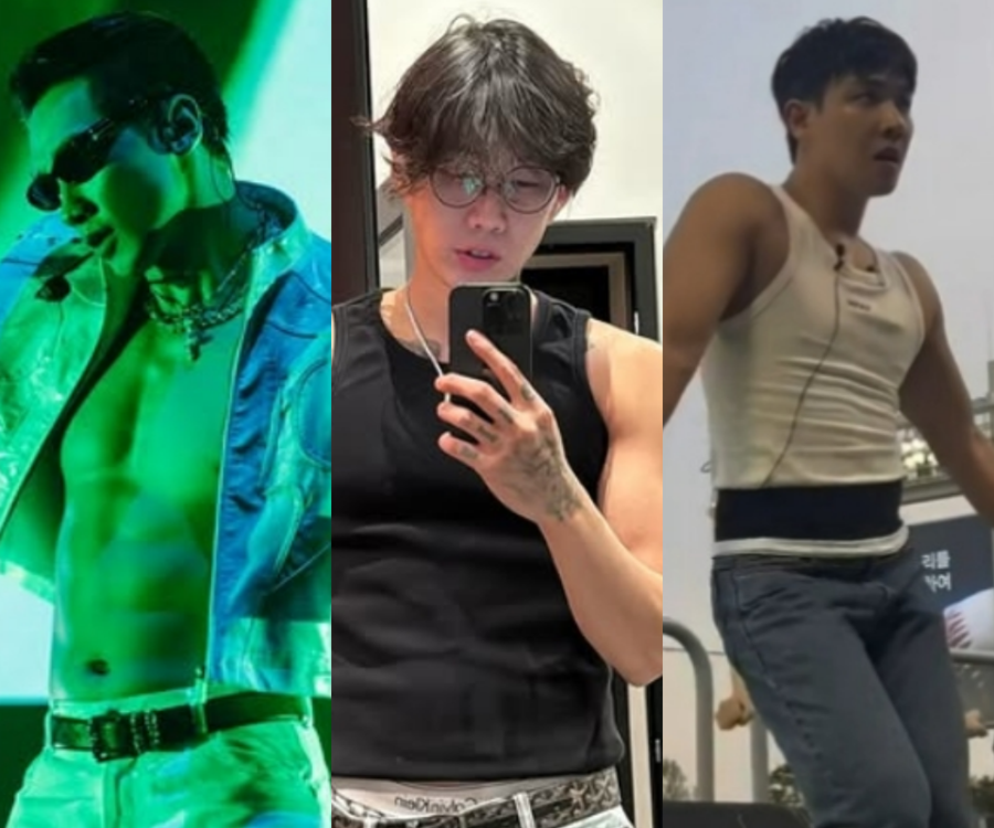 ▲ 유재석이 가수 비에게 박재범, 이준과 함께 '상의탈의' 프로젝트 그룹을 제안했다. 출처|비 인스타그램, 박재범 인스타그램, '워크맨' 공식 SNS