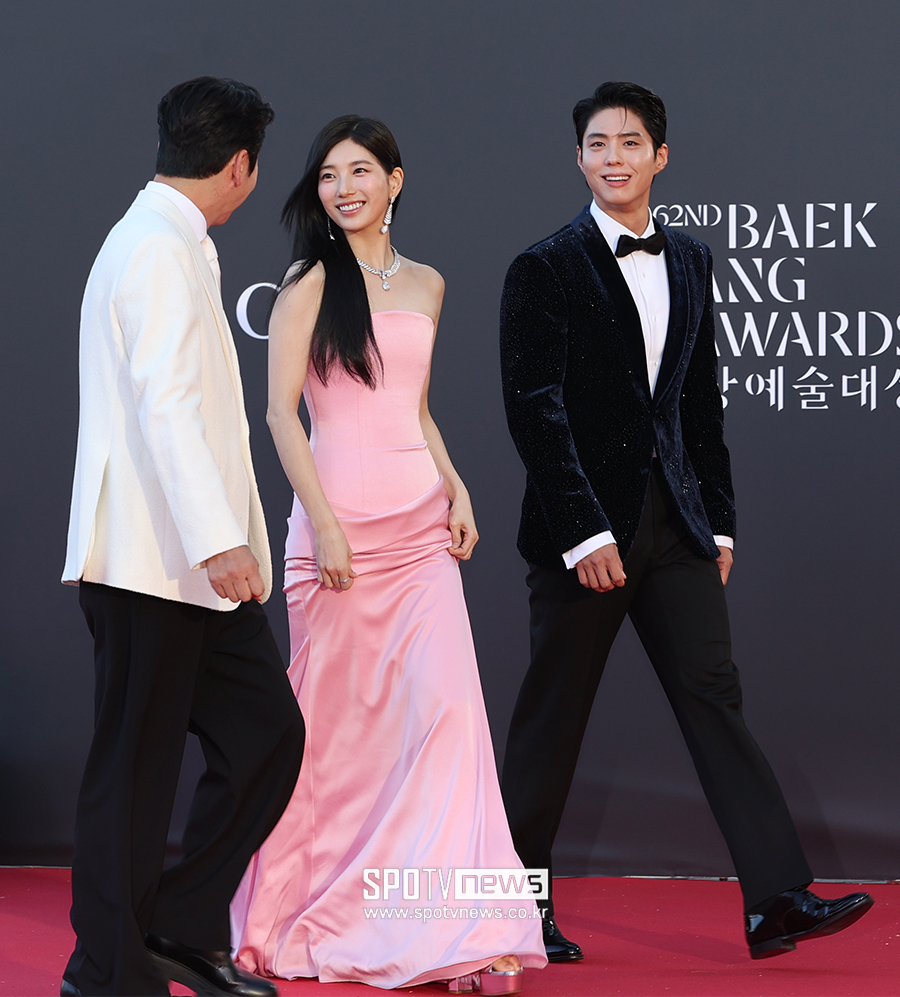 [포토S] 신동엽-수지-박보검, 'MC 등장'