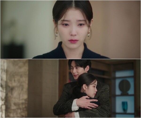 아이유·변우석, 결혼계약서 유출 '아찔한 공조 속 최고 13.4%'('21세기 대군부인')