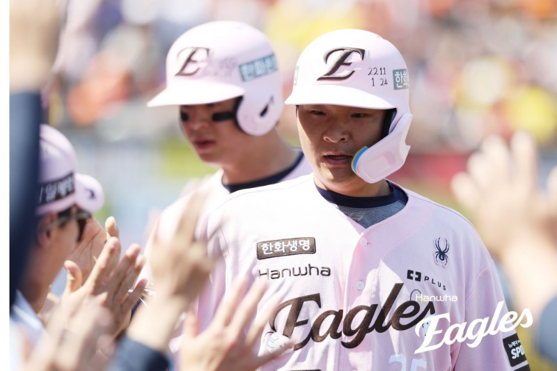 ▲ 한화 타선에 건전한 긴장감을 불어넣을 것으로 기대를 모으는 김태연 ⓒ한화이글스