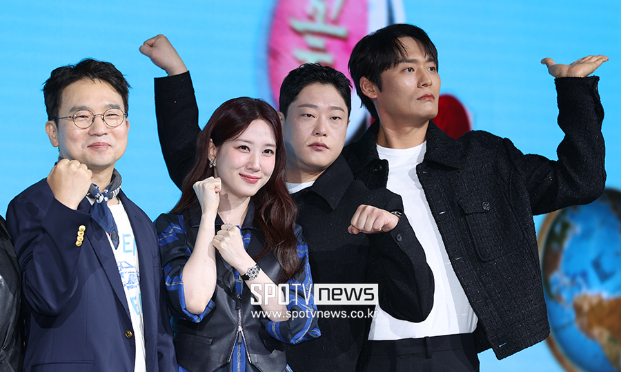 ▲ 유인식 감독 박은빈 임성재 최대훈 ⓒ곽혜미 기자