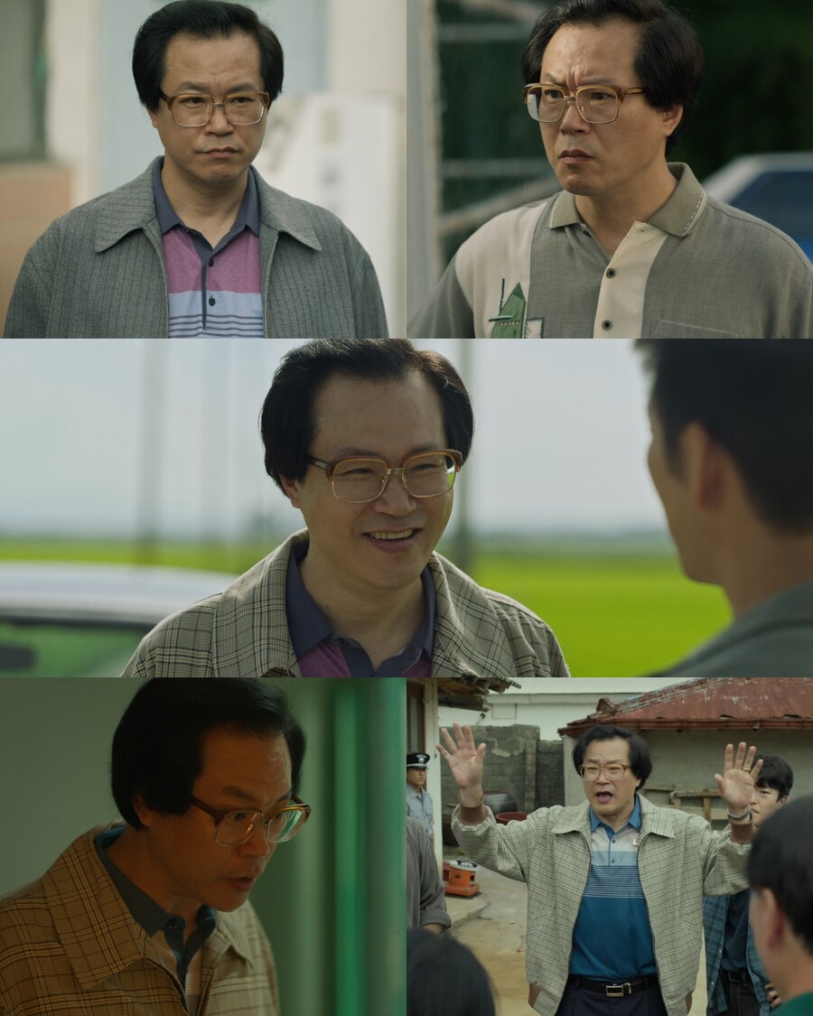 ▲  백현진이 기존과 다른 따뜻한 캐릭터로 시청자들의 눈길을 사로잡았다. 출처|ENA 월화드라마 ‘허수아비’ 방송 캡쳐