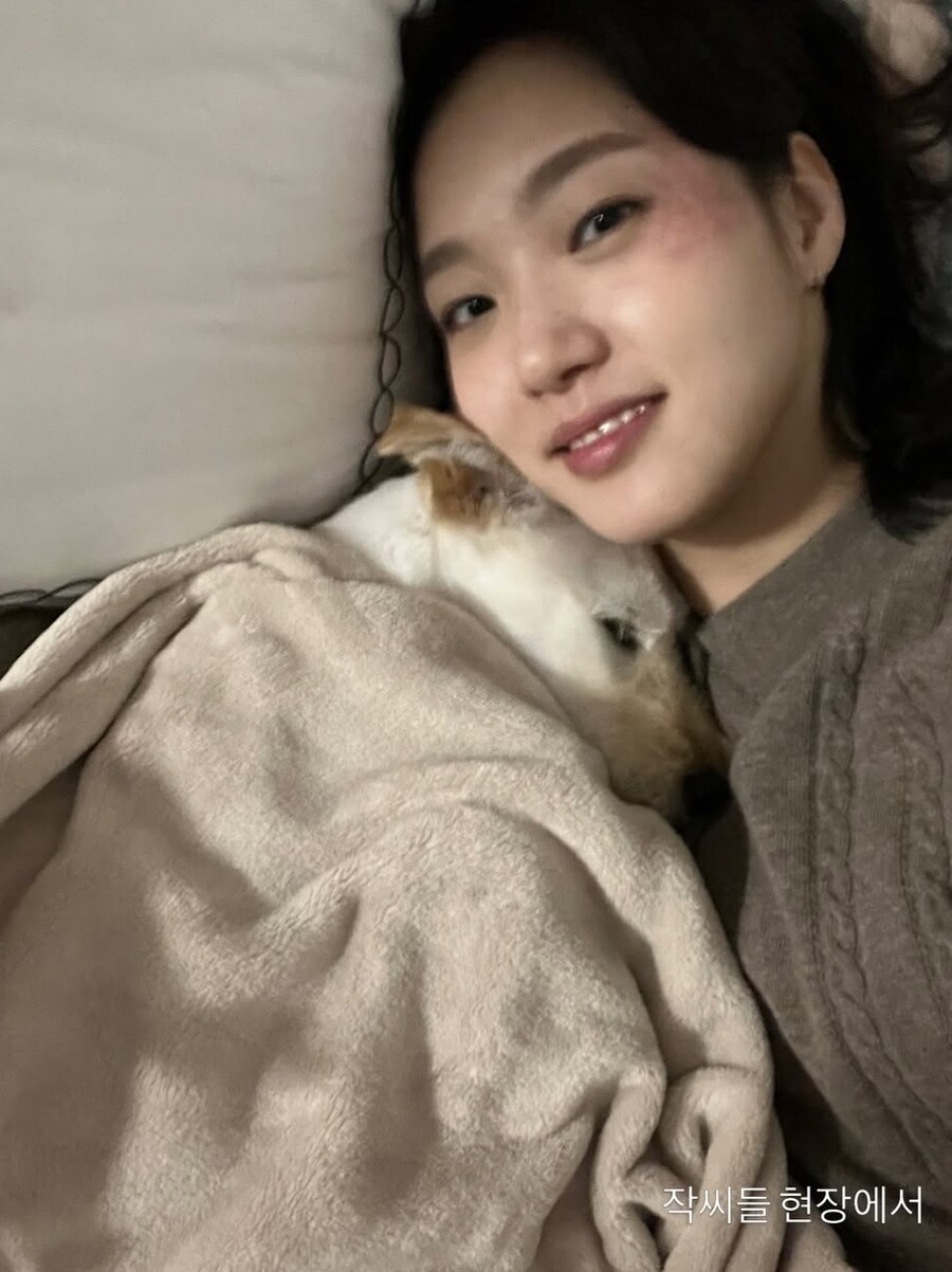 ▲ 배우 김고은의 반려견 '월이'가 무지개다리를 건넜다. 출처|김고은 인스타그램