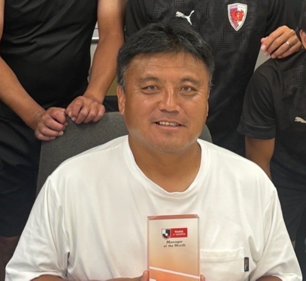 ▲ 2021년 교토 상가에 부임한 조귀재 감독은 입성 첫해부터 빼어난 지도력을 발휘했다. 팀을 12년 만에 J리그1으로 승격시켰고 5년 차였던 지난 시즌엔 리그 3위를 기록, 구단 역대 최고 성적을 새로 썼다. ⓒ 교토 상가 SNS