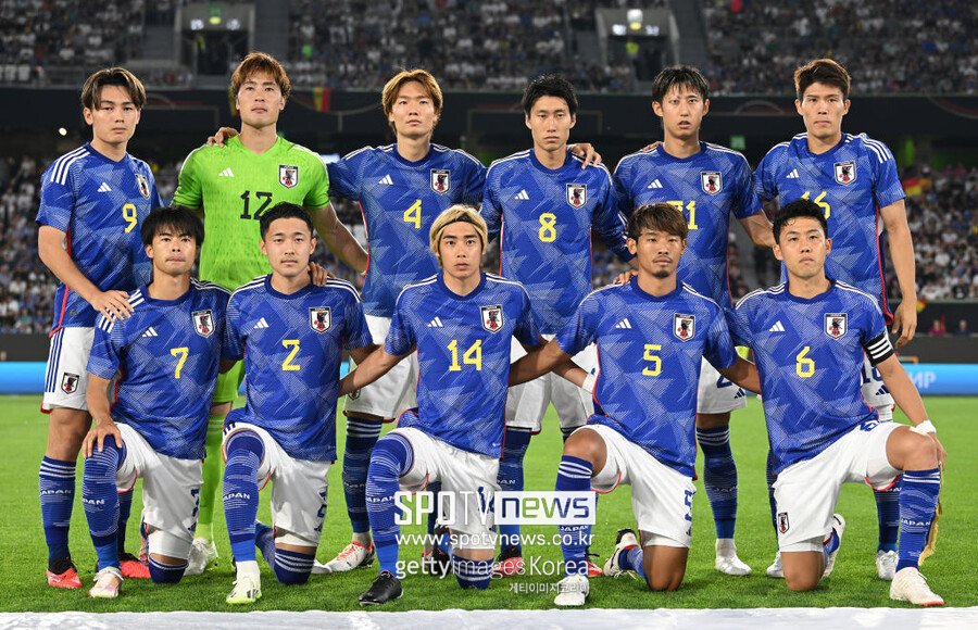 ▲ 2026 북중미 월드컵에 나설 일본 축구대표팀 최종 엔트리 26인이 확정됐다. 일본축구협회는 15일 도쿄 시내 호텔에서 기자회견을 열고 역대 8번째 월드컵 본선에 나설 선수 명단을 발표했다.
