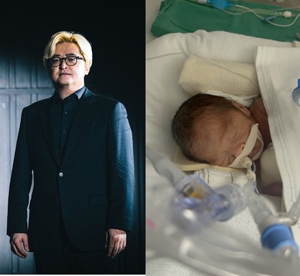 ▲ 육중완밴드 강준우(왼쪽)가 득남 소식을 뒤늦게 전했다. 제공|록스타뮤직앤라이브
