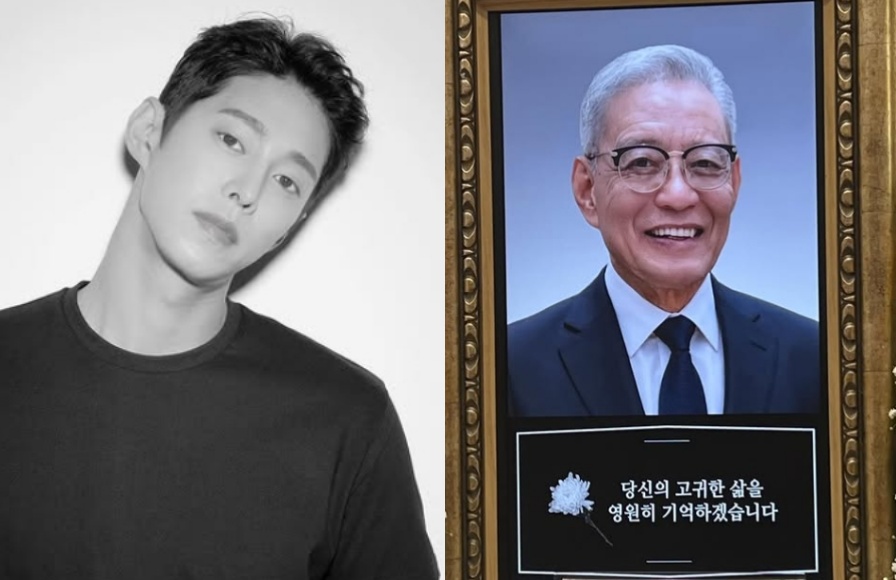 ▲ 배우 고욱과 부친 고 송대섭 씨. 출처|고욱 SNS