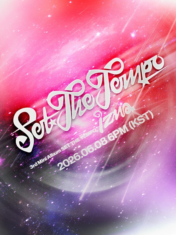이즈나, 6월 8일 미니앨범 '세트 더 템포' 발표…올여름 가요계 템포 바꾼다