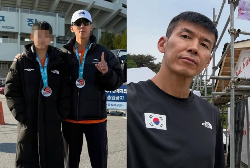 선행이 가풍…션, 행보에 子도 함께 “77채 남았다”