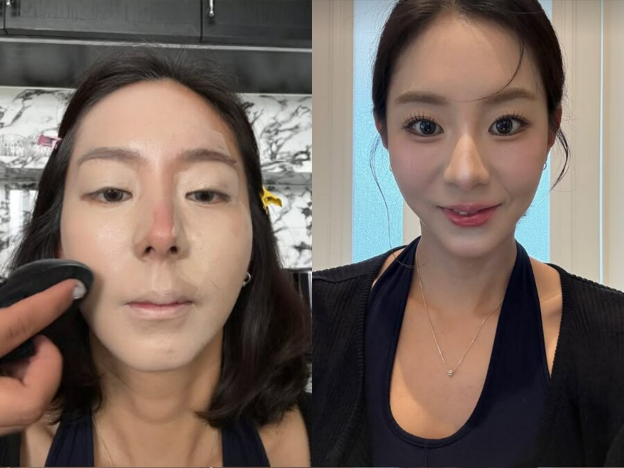 "이거 맞아?"…유이, 中국 메이크업 도전했다 파운데이션 '범벅'→결과물은 '깜짝'