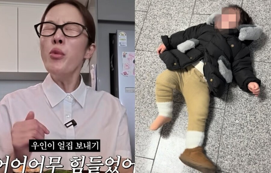▲ 황보라(왼쪽)와 그의 아들. 출처|유튜브 채널 '황보라 보라이어티', 황보라 SNS