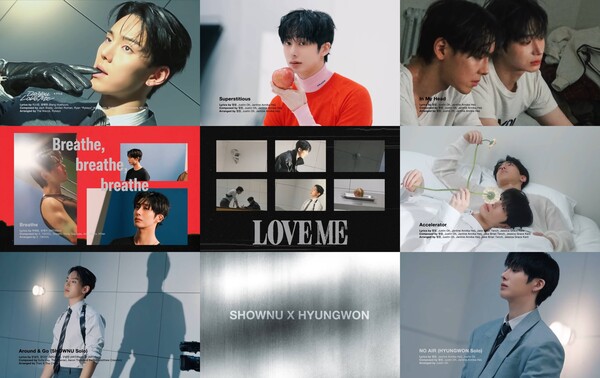 ▲ 몬스타엑스 셔누X형원 새 미니앨범 '러브 미' 프리뷰 영상. 제공|스타쉽엔터테인먼트