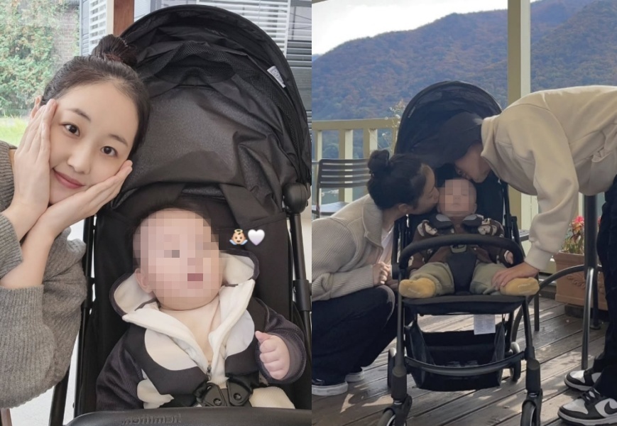 ▲ 박보미가 3년 전 세상을 떠난 아들을 추억했다. 출처|박보미 SNS