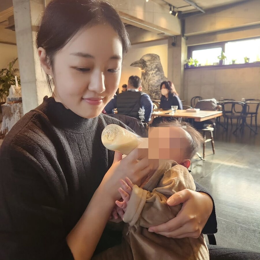 ▲ 박보미가 3년 전 세상을 떠난 아들을 추억했다. 출처|박보미 SNS