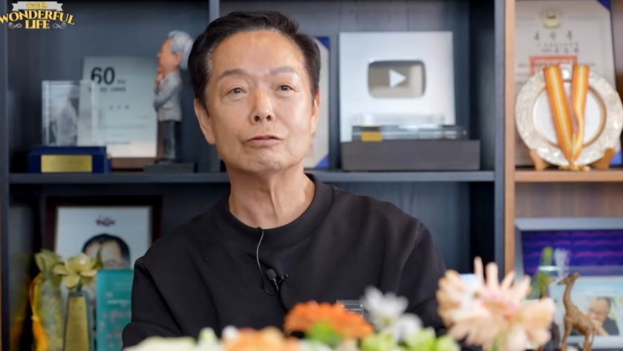 ▲ 코미디언 김학래. 출처|유튜브 채널 '송승환의 원더풀 라이프'