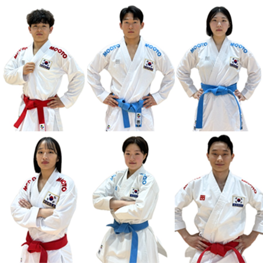 대한가라테연맹 2026 아이치-나고야 AG 출전 선수 6인 발표