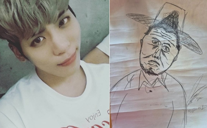 샤이니 故종현이 그린 그림, 중고 사이트 '120만원 매물'로 나왔다